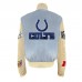 Куртка на кнопках Indianapolis Colts Jeff Hamilton Wool & Leather - Light Blue