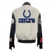 Куртка на кнопках Indianapolis Colts Jeff Hamilton Wool & Leather - White