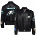 Куртка на кнопках Philadelphia Eagles Jeff Hamilton Leather - Black