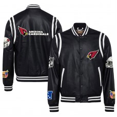Кожаная куртка Arizona Cardinals Jeff Hamilton Vegan - Black