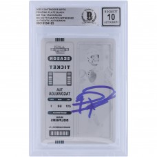 Tua Tagovailoa Miami Dolphins Autographed 2022 Panini Contenders Optic Black Printing Plate #45 #1/1 Beckett Fanatics Witnessed Authenticated 10 Card