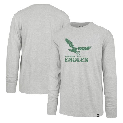 Футболка с длинным рукавом Philadelphia Eagles 47 Premier Franklin - Gray