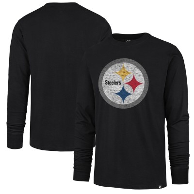 Футболка с длинным рукавом Pittsburgh Steelers 47 Premier Franklin - Black