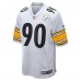 Игровая джерси T.J. Watt Pittsburgh Steelers Nike Game - White