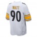 Игровая джерси T.J. Watt Pittsburgh Steelers Nike Game - White