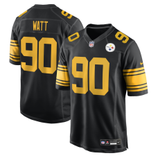 Джерси Pittsburgh Steelers T.J. Watt Nike Black Alternate Game Джерси Pittsburgh Steelers T.J. Watt Nike Black Alternate Game