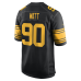 Джерси Pittsburgh Steelers T.J. Watt Nike Black Alternate Game