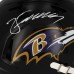 Zay Flowers Baltimore Ravens Autographed Fanatics Authentic Speed Replica Helmet