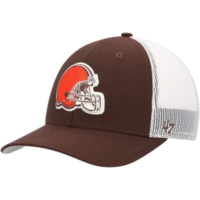 Бейсболка Cleveland Browns 47 Trucker Snapback - Brown/White