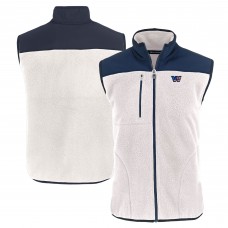 Жилетка Washington Commanders Cutter & Buck  Americana Cascade Eco Sherpa Fleece - Oatmeal