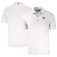 Поло Houston Texans Cutter & Buck  Americana Forge Eco Stretch Recycled - White