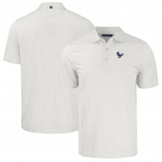 Поло Houston Texans Cutter & Buck  Americana Pike Eco Symmetry Print Stretch Recycled - White