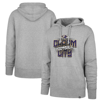 Толстовка Baltimore Ravens 47 Gray Regional Headline