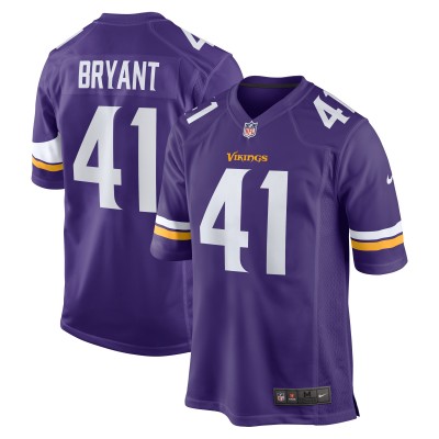 Игровая джерси Austin Bryant Minnesota Vikings Nike  Game -  Purple