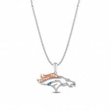 Denver Broncos True Fan Team Necklace Denver Broncos True Fan Team Necklace