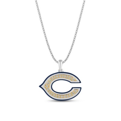 Chicago Bears True Fan Team Necklace