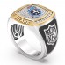 Tennessee Titans 1/2 CTTW Diamond Two-Tone Yellow Gold and Sterling Silver Ring Tennessee Titans 1/2 CTTW Diamond Two-Tone Yellow Gold and Sterling Silver Ring