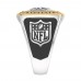 Tennessee Titans 1/2 CTTW Diamond Two-Tone Yellow Gold and Sterling Silver Ring