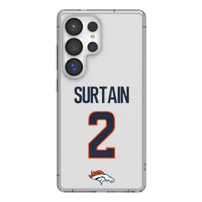 Denver Broncos Patrick Surtain II Keyscaper Galaxy Clear Case