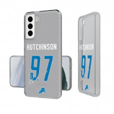 Detroit Lions Aidan Hutchinson Keyscaper Galaxy Clear Case