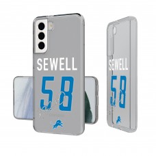 Detroit Lions Penei Sewell Keyscaper Galaxy Clear Case