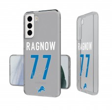 Detroit Lions Frank Ragnow Keyscaper Galaxy Clear Case