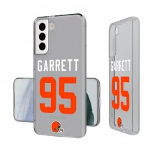 Cleveland Browns Myles Garrett Keyscaper Galaxy Clear Case