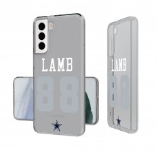 Dallas Cowboys CeeDee Lamb Keyscaper Galaxy Clear Case