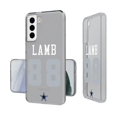 Dallas Cowboys CeeDee Lamb Keyscaper Galaxy Clear Case