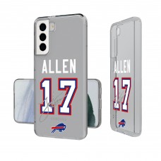 Buffalo Bills Josh Allen Keyscaper Galaxy Clear Case