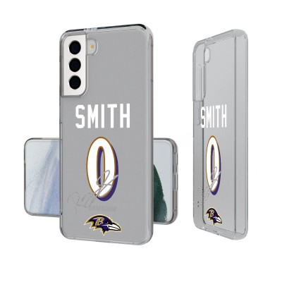 Baltimore Ravens Roquan Smith Keyscaper Galaxy Clear Case
