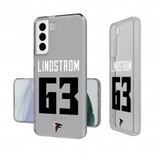 Atlanta Falcons Chris Lindstrom Keyscaper Galaxy Clear Case
