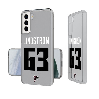 Atlanta Falcons Chris Lindstrom Keyscaper Galaxy Clear Case
