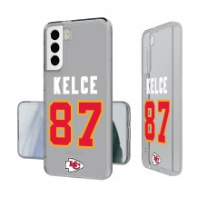 Чехол на телефон Travis Kelce Kansas City Chiefs Keyscaper Galaxy Clear