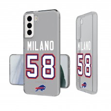 Buffalo Bills Matt Milano Keyscaper Galaxy Clear Case