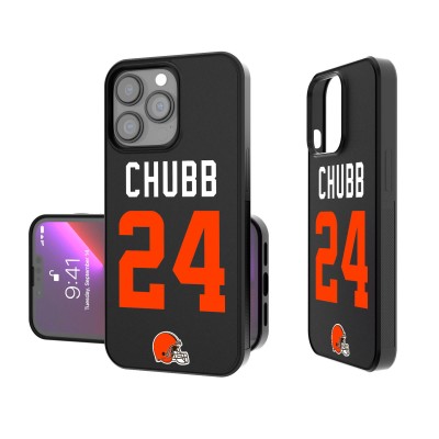 Cleveland Browns Nick Chubb Keyscaper iPhone Bump Case
