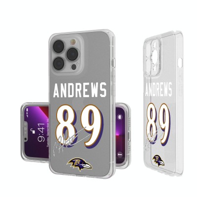 Baltimore Ravens Mark Andrews Keyscaper iPhone Clear Case
