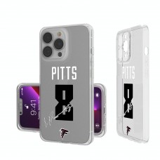 Atlanta Falcons Kyle Pitts Keyscaper iPhone Clear Case