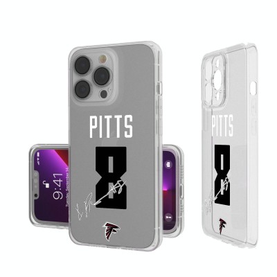 Atlanta Falcons Kyle Pitts Keyscaper iPhone Clear Case