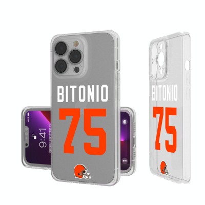 Cleveland Browns Joel Bitonio Keyscaper iPhone Clear Case