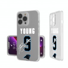 Carolina Panthers Bryce Young Keyscaper iPhone Clear Case