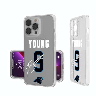 Carolina Panthers Bryce Young Keyscaper iPhone Clear Case