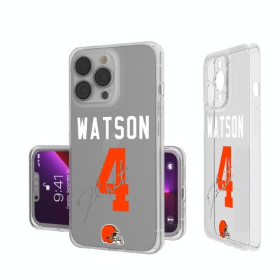 Cleveland Browns Deshaun Watson Keyscaper iPhone Clear Case