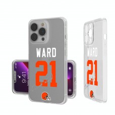 Cleveland Browns Denzel Ward Keyscaper iPhone Clear Case