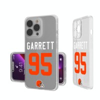 Cleveland Browns Myles Garrett Keyscaper iPhone Clear Case