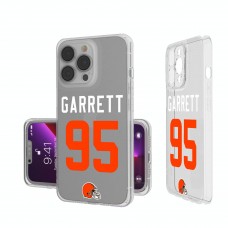 Cleveland Browns Myles Garrett Keyscaper iPhone Clear Case