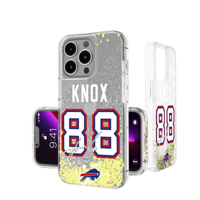 Buffalo Bills Dawson Knox Keyscaper iPhone Glitter Phone Case