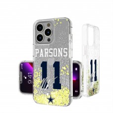 Dallas Cowboys Micah Parsons Keyscaper iPhone Glitter Phone Case