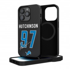 Detroit Lions Aidan Hutchinson Keyscaper iPhone Magnetic Bump Case