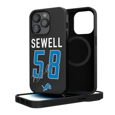 Detroit Lions Penei Sewell Keyscaper iPhone Magnetic Bump Case
